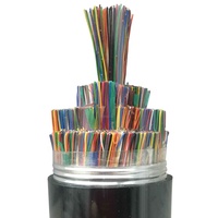 Câble téléphonique CAT3 25 30 50 100 200 1200 1800 paires Câble téléphonique 0,4 mm 0,5 mm 0,6 mm Câble multipaire en cuivre