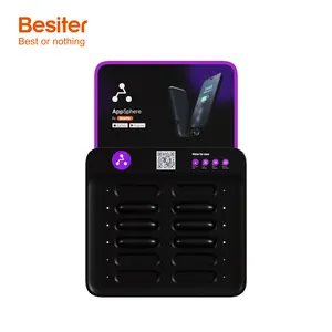 Besiter çoklu cihaz şarj 12 port powerbank makinesi Heycharge dudu haoyue payı güç banka istasyonu