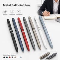 Stylo Gel Rétractable à Encre Gel 0,5 mm, Écriture Fluide, Logo Personnalisé, Fournitures de Bureau et Scolaires, OEM
