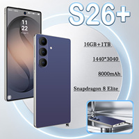 Smartphone S26 Ultra 5G, Batería de 8000mAh, Cámara de 108MP, Android 15, Doble SIM, AMOLED 90Hz, Deca Core, Pantalla >7'', Desbloqueado, Venta al Por Mayor