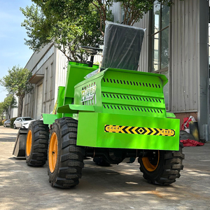 Trung Quốc bán buôn giá 4 bánh xe tải 400kg Kinh Tế linh hoạt <span class=keywords><strong>loader</strong></span> mini <span class=keywords><strong>loader</strong></span> với tùy chỉnh màu sắc và logo - Product Image 2