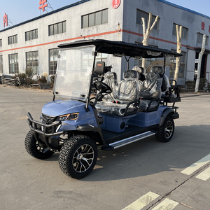 Voiturette de golf HKBG 4+2 places à batterie 72V, cadre en acier haute résistance, certifiée DOT, vitesse 30-50 km/h, autonomie 70-90 km, nouvelle conception, vente chaude - Product Image 3
