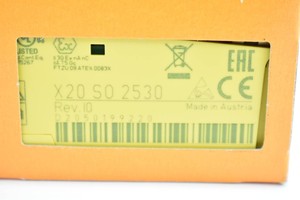 Módulo PLC con <span class=keywords><strong>2</strong></span> Salidas de Relé de Seguridad X20SO2530 X20 S0 2530 Rev I0 - Product Image 2