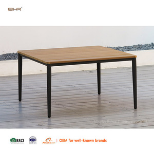 BHR Design minimaliste moderne tissu cadre en aluminium <span class=keywords><strong>terrasse</strong></span> balcon jardin intérieur extérieur canapé en forme de L canapé d'angle 4 pièces ensemble - Product Image 5