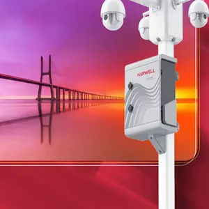 Harwell ao ar livre impermeável aço inoxidável CCTV BOX CCTV câmera recinto para câmeras HIKVISION