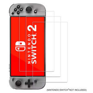 ฟิล์มกันรอยกระจกนิรภัยใสพิเศษสำหรับ <span class=keywords><strong>Nintendo</strong></span> Switch <span class=keywords><strong>2</strong></span> รุ่นปี 2025 ฟิล์มกันรอยหน้าจอใส HD สำหรับ NS2 - Product Image 2