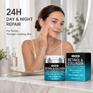 Crème <span class=keywords><strong>Visage</strong></span> au Rétinol et Collagène Éclaircissante Soin Réparateur <span class=keywords><strong>Anti</strong></span>-Âge Hydratante Nourrissante - Product Image 6