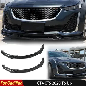 ลิ้นกันชนหน้าสำหรับ CT4 CT5 2020 ขึ้นไป อุปกรณ์ป้องกันตกแต่งภายนอกรถยนต์ ชุดแต่งสเกิร์ตหน้า แผ่นกันกระแทก - Product Image 1