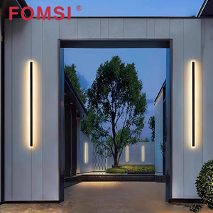 FOMSI Lampada da Parete per Esterni 8W-48W Lineare a Striscia Lunga Impermeabile in Acrilico per Interni ed Esterni Luce <span class=keywords><strong>LED</strong></span> Moderna per Giardino e Villa - Product Image 3