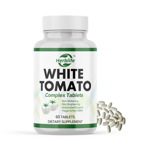 Compléments alimentaires à base de cristal de tomate naturel OEM ODM, très demandés, comprimés d'extrait de tomate blanche pour éclaircir et blanchir la peau - Product Image 1