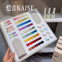 Ensemble de vernis à ongles en gel UV KAISE 65 couleurs, avec nuancier, kit de manucure pour salon