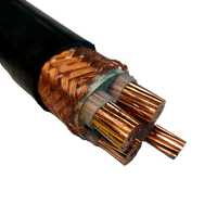 Cable de Alimentación de Bajo Voltaje 4x240mm2, Cable de Alimentación de 0.6/1kv, Cable Blindado Subterráneo de Cobre XLPE