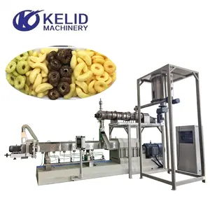 100150 kg/h Maischips Snackherstellungsmaschine Puffing Snack-Lebensmittelverarbeitungsmaschine