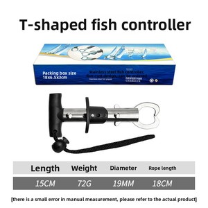 Fishing <b>Pliers</b> <b>Set</b> – Stainless Steel Lure <b>Pliers</b>, Fish Lip Gripper, and Fish Scale – 3-in-1 Fishing Tool for Saltwater & Freshwa - Product Image 5