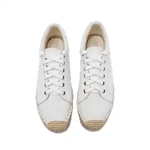 Custom Espadrilles Casual Platform Sneakers Sapatos Tienda Soludos Dames Veterschoenen Voor Platte Ronde Hennep