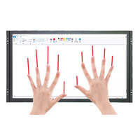 Écran tactile capacitif HD 1080p de 21,5 pouces avec interface USB