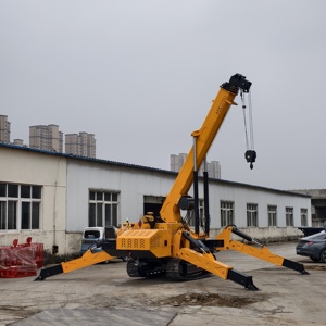 <span class=keywords><strong>10</strong></span>吨全回转臂式小型履带式起重机蜘蛛式起重机 - Product Image 5