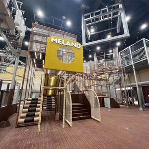 Attrezzature per Parco Giochi al Coperto Meland <span class=keywords><strong>Club</strong></span>, Percorso con Corde per Bambini, per Parco Trampolini e Aree di Divertimento Indoor - Product Image 4