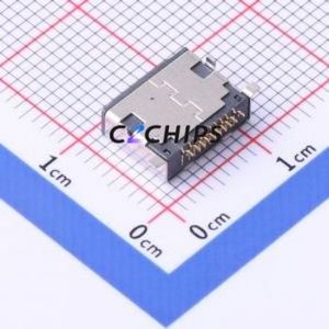 USB-PG 10PIN 040 USB Connector SMD Connector Lightning-USB Female Horizontal Mount 10P - Product Image 2