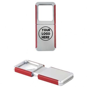 B2B Exclusive Mini LED Magnifier, <b>Slide</b> Out Pocket Magnifying Glass, High Quality Lens for All Detailed Viewing - Product Image 1