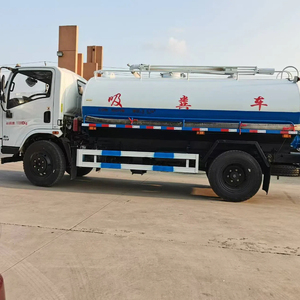Il camion di aspirazione del serbatoio settico con una capacità di 5 metri cubici per il trasporto delle <span class=keywords><strong>feci</strong></span> e delle acque reflue ha una grande capacità di carico - Product Image 5