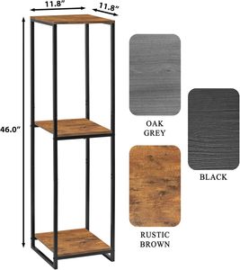 Soporte de Hierro de 3 Niveles, Moderno, Resistente y Duradero, para Plantas de Interior, para Sala de Estar, Balcón, Patio, Jardín, Soporte Alto para <span class=keywords><strong>Macetas</strong></span> de Esquina - Product Image 2