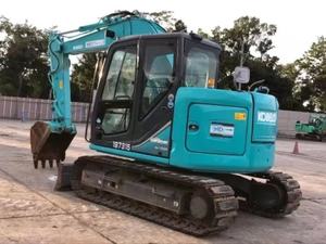 Kobelco sk75sr escavadeiras usadas sk75sr Escavadeiras de lagartas sk75sr mini escavadeiras 7ton Preço baixo Boa qualidade Retroescavadeira - Product Image 4
