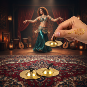 Címbalo Turco-Arabe para Bailarina de Danza del Vientre - Product Image 3