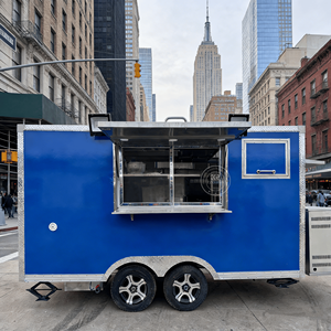 Carretto per Cibo da 4,1m, Rimorchio Mobile per Attività Commerciale Completamente Attrezzato, Furgone Mobile per Alimenti, Chiosco per <span class=keywords><strong>Caffè</strong></span> - Product Image 3