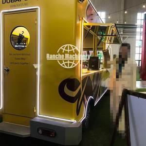 Camion de cuisine mobile, remorque de cuisine personnalisée, camion de barbecue, camion de crème glacée, camion de restauration rapide avec cuisine complète à vendre - Product Image 3