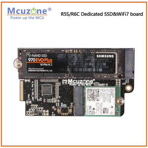 บอร์ดขยาย NVME SSD WiFi7 สำหรับ NanoPi R5S R6C รองรับโมดูลไร้สาย BE200 MT7922 AX200 RTL8822CE ระบบเดเบียนแบบฝังตัว - Product Image 5