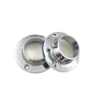 Supporto <span class=keywords><strong>per</strong></span> Tubi in Acciaio Inox con Finitura Nichelata, Staffa Regolabile <span class=keywords><strong>per</strong></span> Tubi Rotondi, Spessore 1,2 mm - Product Image 2