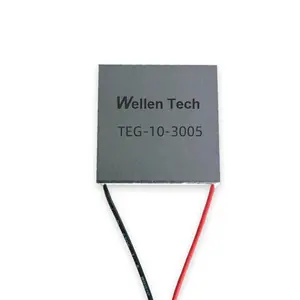 Module de Génération d'Énergie <span class=keywords><strong>Thermoélectrique</strong></span> TEG-10-3005, Puces Semi-conductrices 30x30x3.2mm 5.5W <span class=keywords><strong>pour</strong></span> Ventilateurs de <span class=keywords><strong>Poêle</strong></span>, Alimentation Efficace - Product Image 1