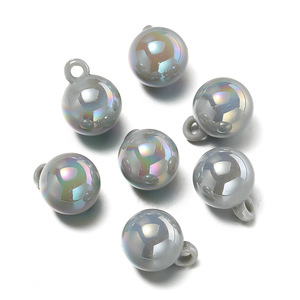 Acrylic Round <b>Bead</b> 16mm UV Coated Bright Color Loose <b>Beads</b> For Jewelry Making DIY Accessories - Product Image 4