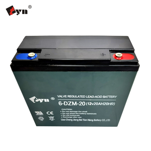 Batería de 12 voltios para bicicleta eléctrica, batería de larga duración de 20Ah, recargable de 12 v, batería de ácido de plomo - Product Image 3