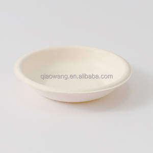 3-inch Vòng phân hủy sinh học dùng một lần bữa ăn tối tấm mía bã mía đĩa container Bộ đồ ăn - Product Image 2