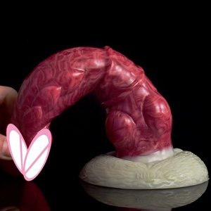 FAAK Factory Dildo Monstruoso de Diferentes Tamaños, Juguete Sexual Erótico con Forma de Pene, Dildo Bestial para Mujeres, Punto G - Product Image 4