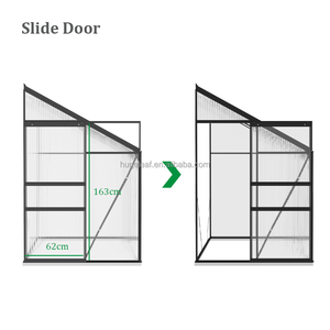 Serra da Giardino in Alluminio e Policarbonato con Tetto Ventilato - Product Image 3