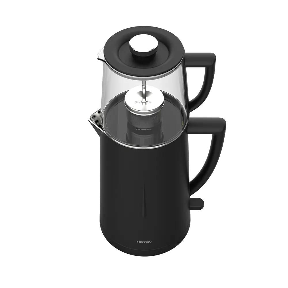 Hotsy Portable Home Appliance Water Kettles Borosilicate 110V 2.9L Electric Kettle Stainless Steel