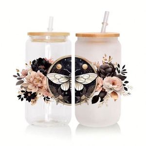 Uvdtf สติกเกอร์ติดถ้วยน้ำ16ออนซ์ป้ายคริสตัลสีแดงสำหรับวันวาเลนไทน์การพิมพ์สกรีนลายการพิมพ์แบบนิ่มพิมพ์ลายข้ามพรมแดน - Product Image 4