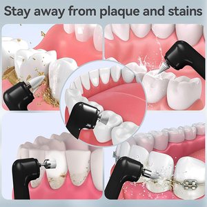 Kit per <span class=keywords><strong>Scaler</strong></span> dentale multifunzione ricaricabile per la pulizia di strumenti per lo sbiancamento dei denti per il calcolo del tartaro - Product Image 6