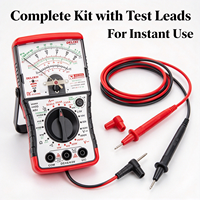 Multimeter Digital Cerdas Presisi Tinggi Anti Bakar, Penguji Arus dan Tegangan untuk Perawatan Teknisi Listrik