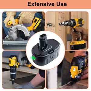 무선 드릴 <span class=keywords><strong>DC9098</strong></span> DC9096 XRP 전동 공구에 대한 <span class=keywords><strong>Dewalt</strong></span> 18V 배터리 용 리튬 이온 4000mAh 충전식 18650 배터리 교체 - Product Image 6