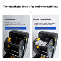 Imprimante de bureau Zebra ZD421 originale, 203/300 dpi, imprimante thermique directe et par transfert thermique, imprimante d'étiquettes, imprimante de codes-barres