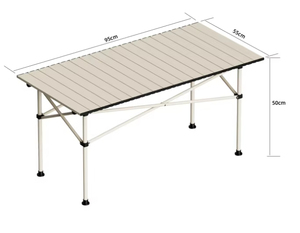 2026 Trending Modern Lightweight Folding <b>Table</b> <b>Chairs</b> Set Portable Durable Oxford Cloth Outdoor Furniture Multifunctional - Product Image 3