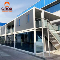 Bâtiment de bureau personnalisé Cbox, maison modulaire démontable en kit, bâtiment préfabriqué en conteneur