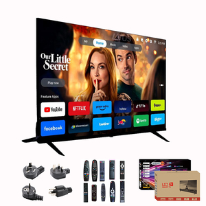 ทีวีสมาร์ทแอนดรอยด์ไร้ขอบ ขนาดสั่งทำได้ OEM 32 43 50 55 นิ้ว 4K 8K Ultra HD LED OLED QLED พร้อม WiFi - Product Image 4