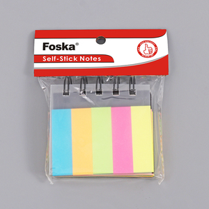 Foska - Pestañas Adhesivas de Papel Offset de Diferentes Colores, Notas Adhesivas, Marcadores de Página, Pestañas Adhesivas para Índice - Product Image 6