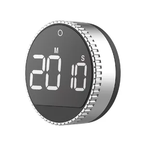 Quiet Large Digital Magnetic LED Countdown Timer Kitchen Timers