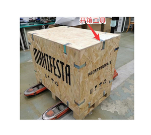 대형 접이식 재활용 가능한 목재 상자 보관 및 운송용 무살균 물류 박스 - Product Image 2